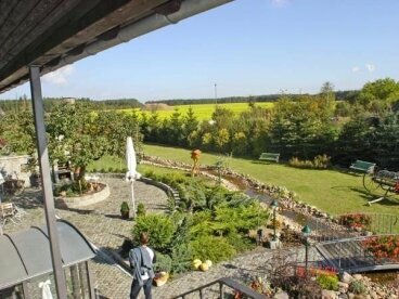 Ausblick Vom Balkon, Quelle: Ferienhof Alte Schmiede